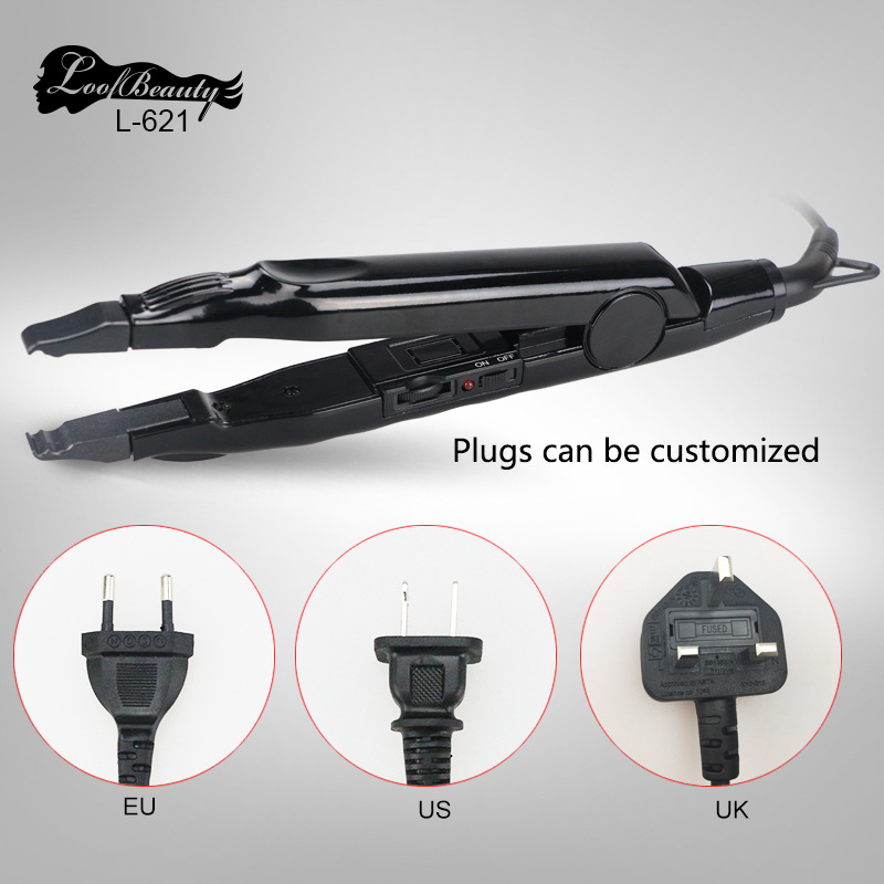 Loof调温美发接发工具 厂家直销假发接发器 无痕纳米接发器 621