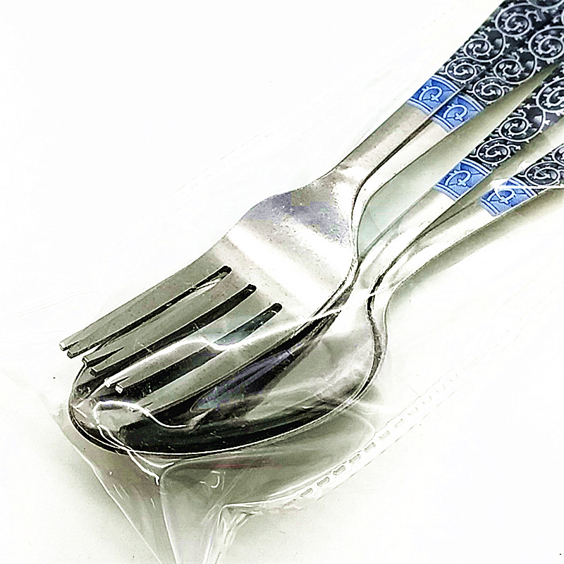 Bagged spoons and forks, household steel spoons and forks, hotel-specific printed spoons and forks, children's spoons and forks Application Scenario