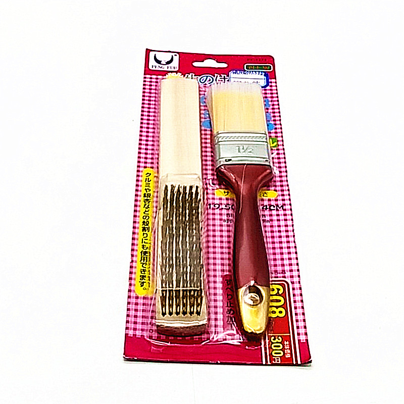 Steel wire brush Polishing cleaning brush Rust removal brush Copper wire brush polishing deburring brush Paint brush