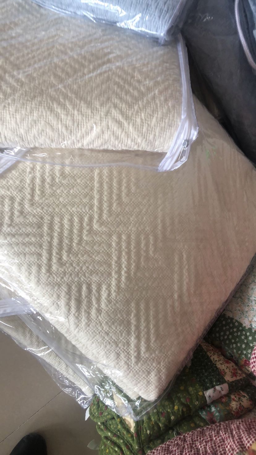 全棉色织布水洗绣花素色床单，空调被