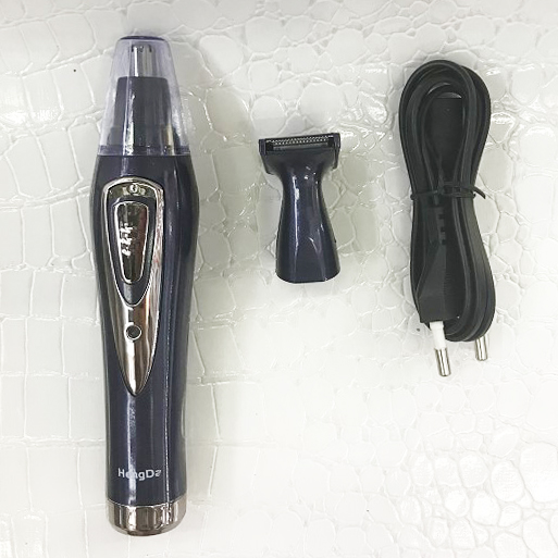 New men's hair trimmer, USB rechargeable electric mini hair scraper, multi-functional nasal hair trimmer Specification image