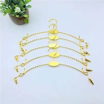Gold interior hanger boutique interior hanger ironclad bra rack