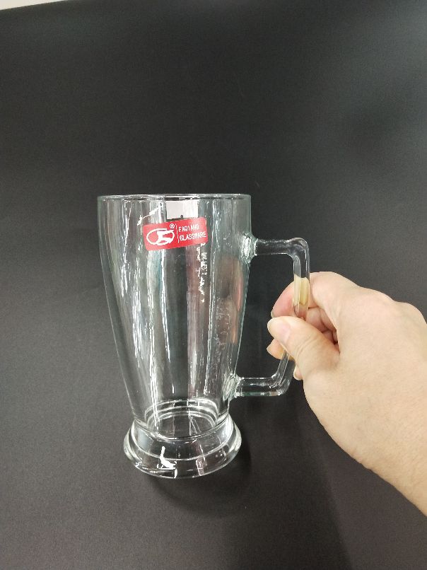 发强P-112-1平光带柄啤酒杯