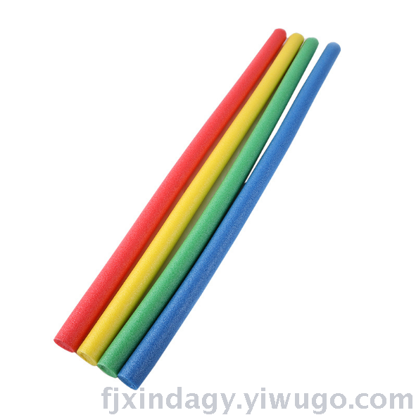 Look, splashing multicolored soft stick 6cm in diameter is Solid sponge stick Swimming buoyancy stick 1.5m children thumbnail