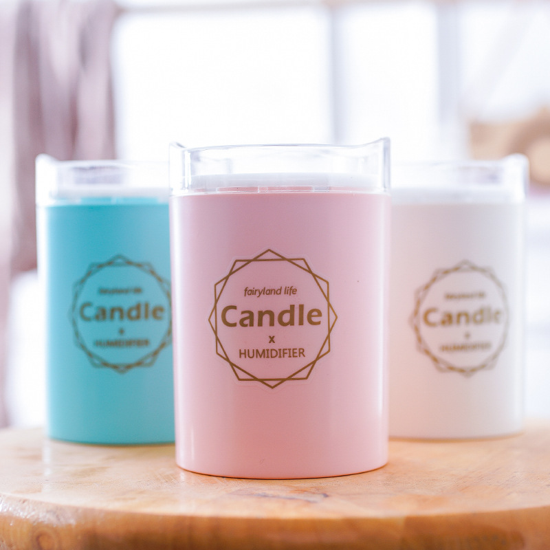 New high appearance level usb candle humidifier Car atomization timing purifier nano spray water humidifier full figure