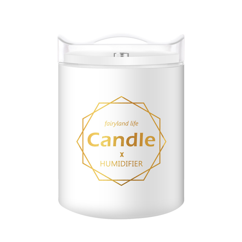 New high appearance level usb candle humidifier Car atomization timing purifier nano spray water humidifier Specification drawing