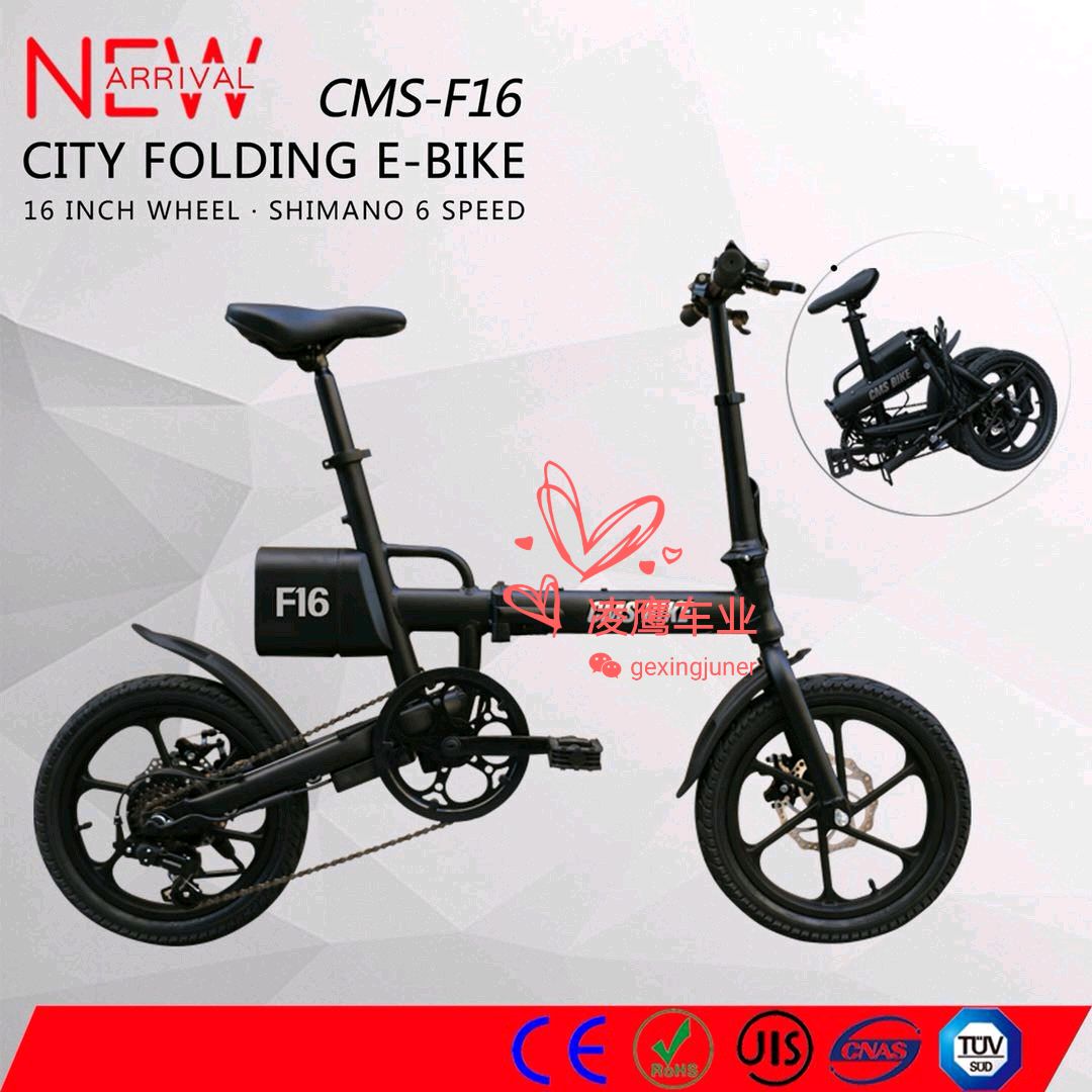 Electric vehicle Electric bicycle folding electric vehicle