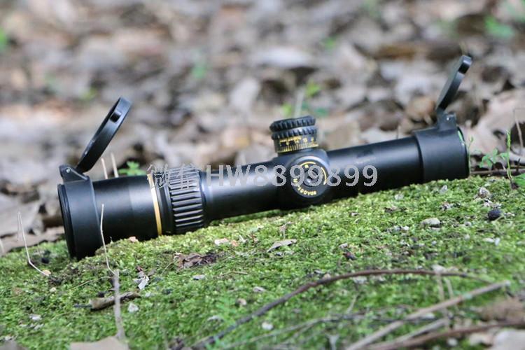狙击手短速瞄前置1-5x24前置短瞄 狙击手短速瞄 拉升锁定带灯