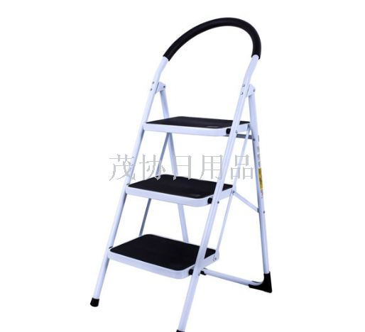 Function Ladder Household three step iron ladder