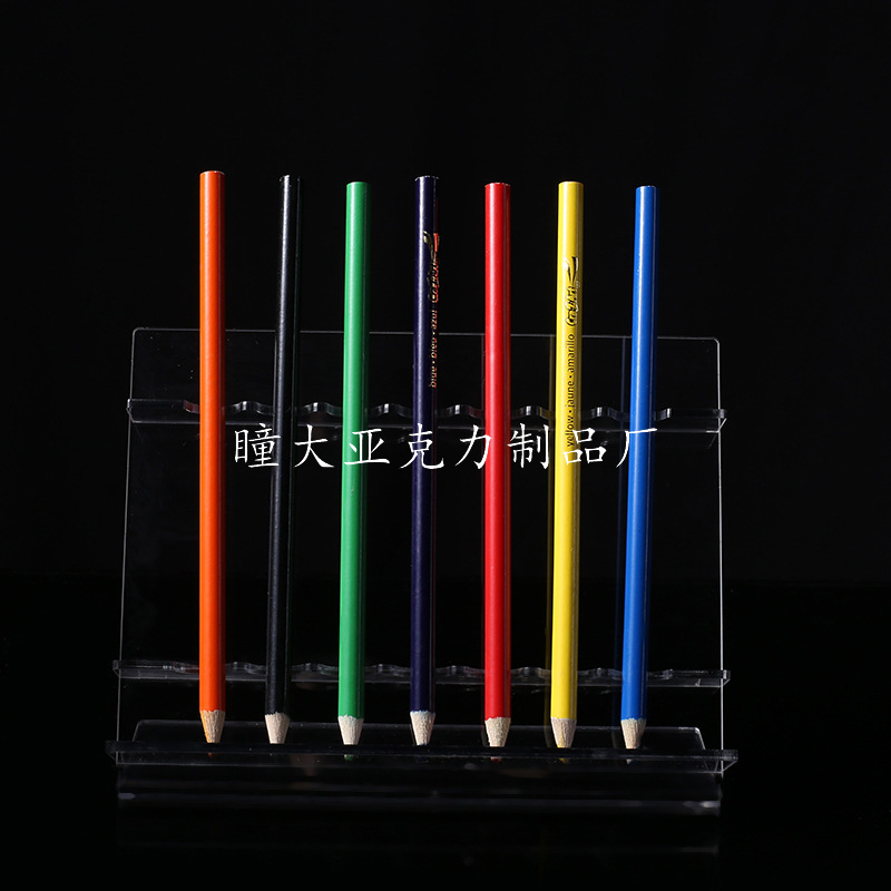文具用品展示架亚克力钢笔展架多功能化妆品亚克力制品 定制批发
