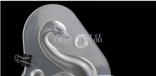 3D Swan hard plastic chocolate mold