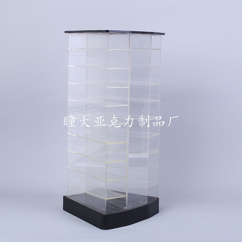 透明钢笔展示立柜 亚克力展示架厂家批发有机玻璃展架 亚克力定制