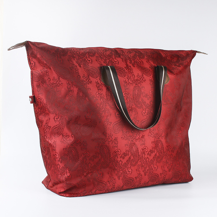 Specializing In The Production Of Custom Thick Fine Oxford Cloth Tote Bag Bedding Silk Bags details Picture