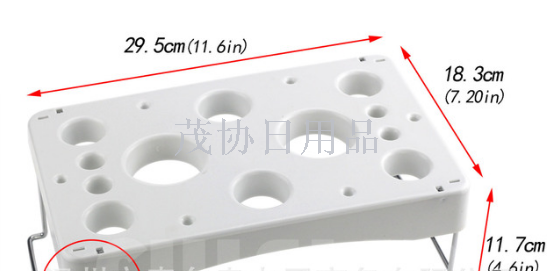 Baking tools/Plastic Decorating rack Decorating tools Decorating bag rack Cake decorating table display rack
