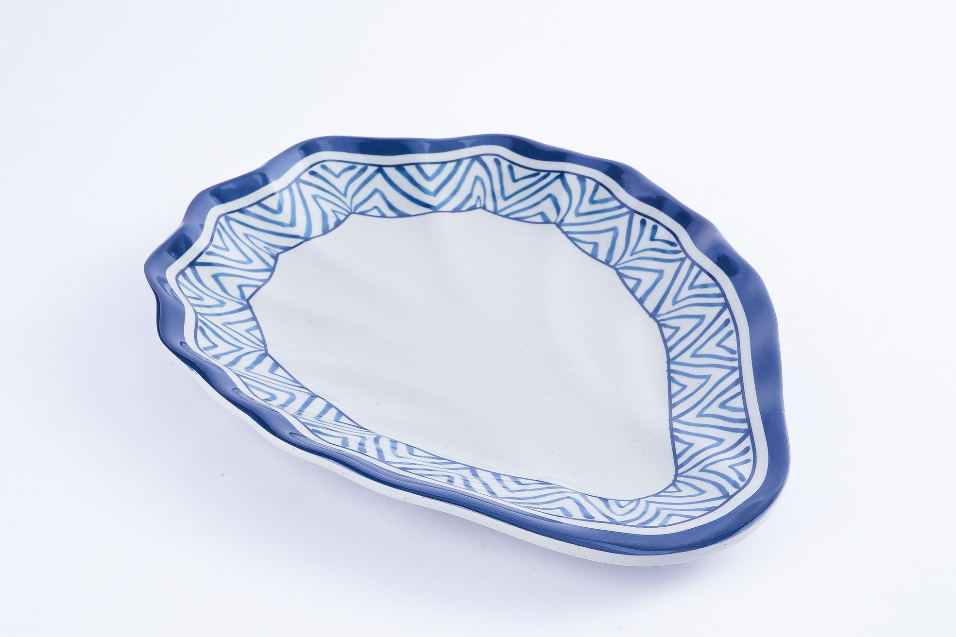 100% amine plate vegetable leaf plate 010