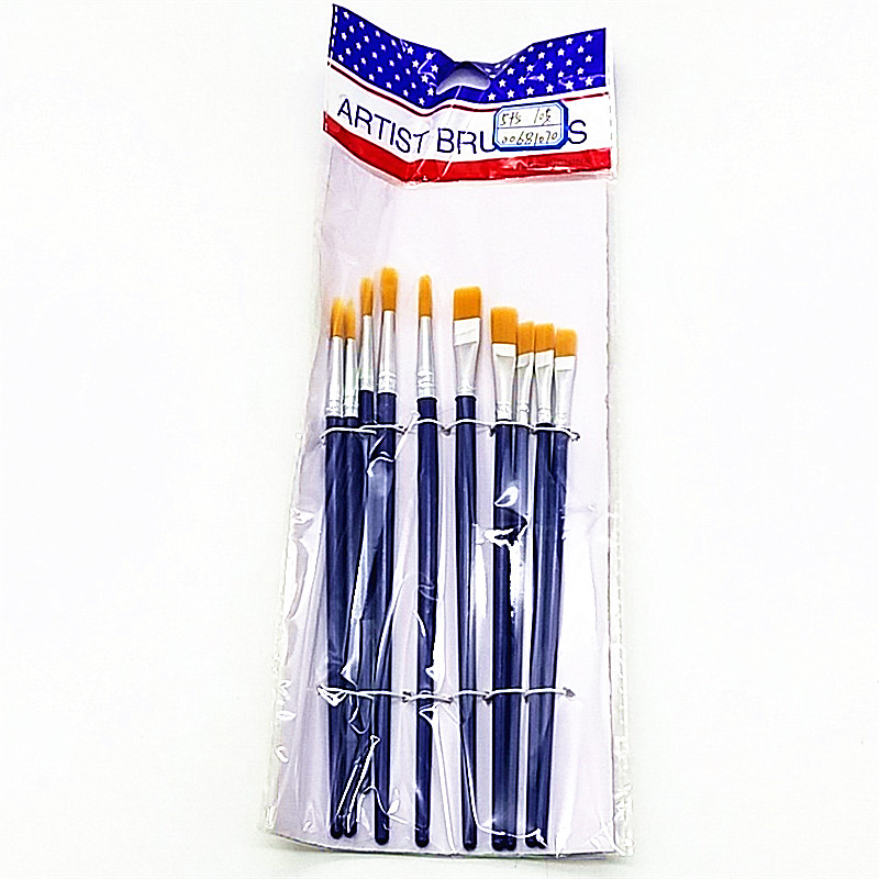 Single oil painting brush, water, acrylic painting paint pen, color painting pen, and brush arrangement set