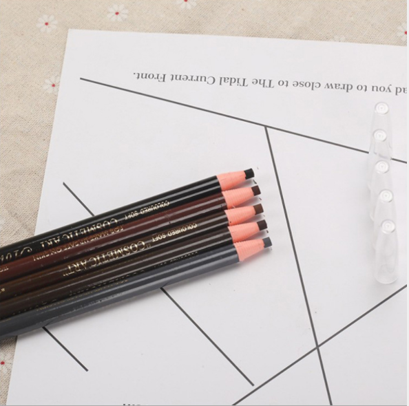 1818 Drawstring pencil roll paper soft drawstring eyebrow pencil waterproof and non-smudge drawstring eyebrow pencil makeup Application Scenario