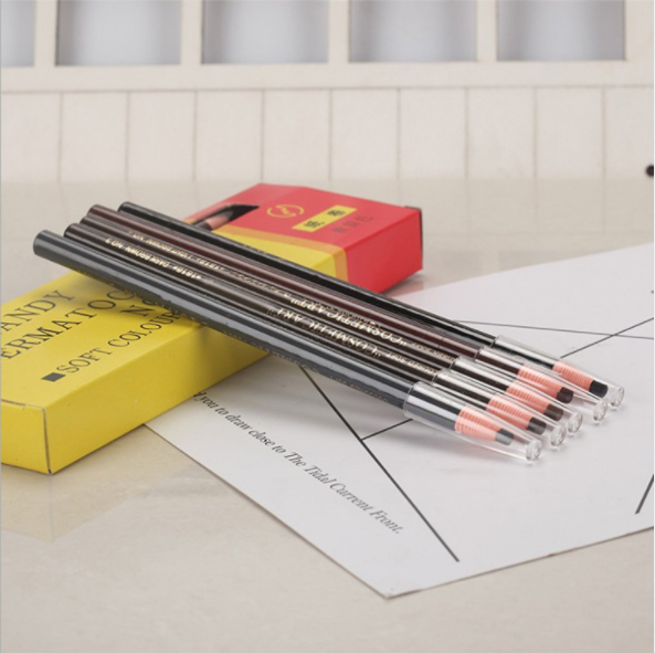1818 Drawstring pencil roll paper soft drawstring eyebrow pencil waterproof and non-smudge drawstring eyebrow pencil makeup Specification image