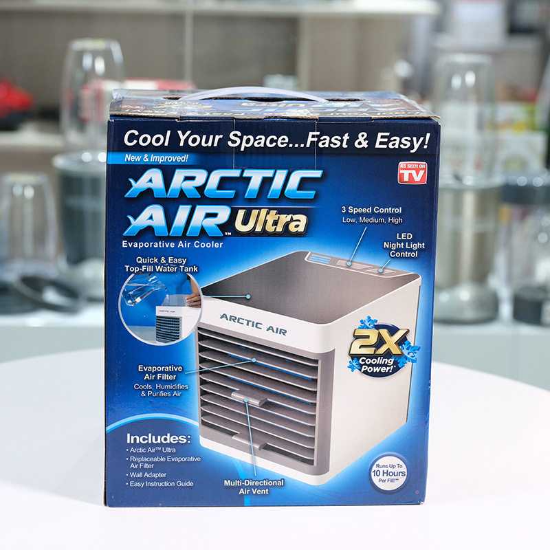 二代冷风机 Arctic Air Ultra便携式空调扇 USB迷你冷风机加湿器图