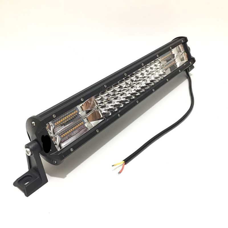 Automotive LED work light, 252W high-power dual-color flashing light, white and yellow light roof light Application Scenario