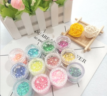 Bright multi-color glitter eyeshadow powder stage makeup setting pearl glitter powder 12 color professional makeup tools wholesale