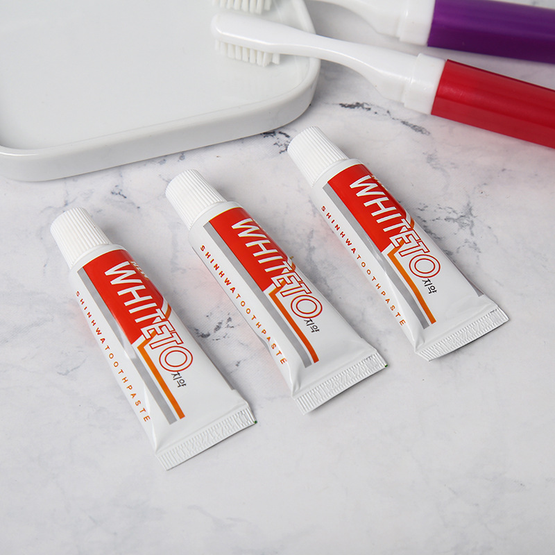 Creative Portable Toothpaste Hotel Toiletries outdoor travel cleaning 20g small toothpaste Hotel toothpaste wholesale thumbnail