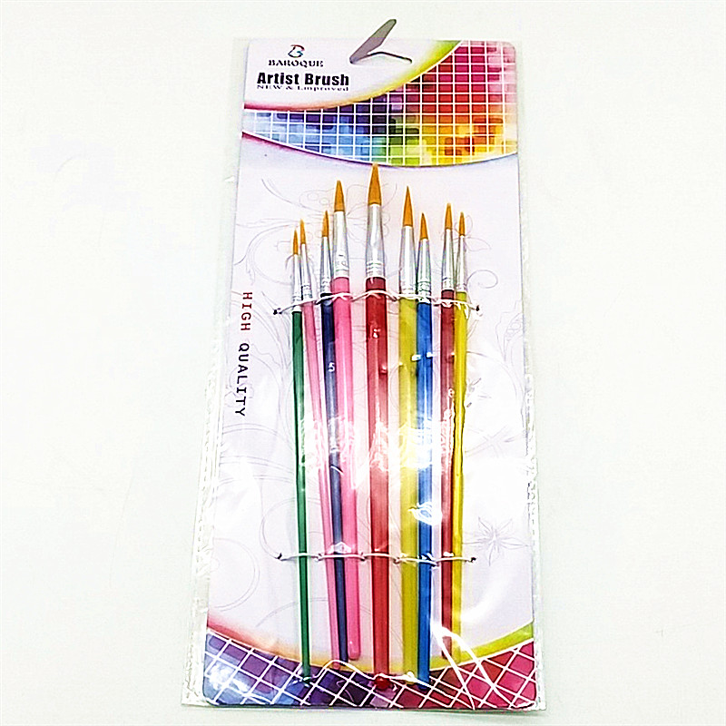 Single oil painting brush, water, acrylic painting paint pen, color painting pen, and brush arrangement set