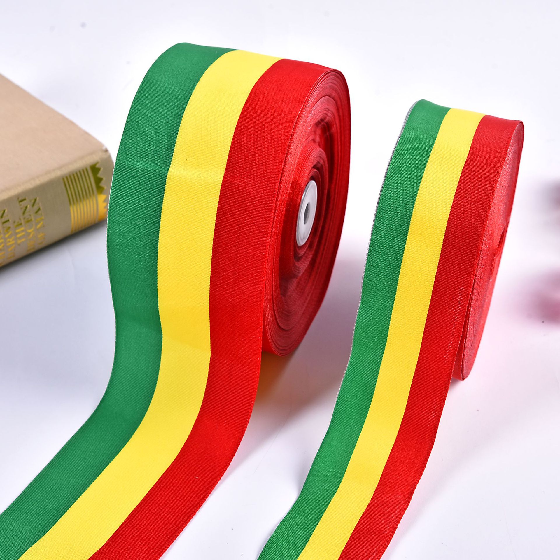 Factory direct sales of textured polyester webbing, national flag belts, luggage webbing, customizable clothing and dressing webbing wholesale Application Scenario