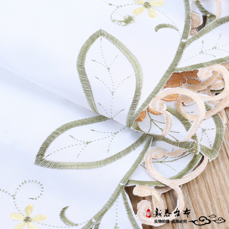 桌布/桌布棉麻/桌布婚礼/酒店桌布丝绸/编织垫子产品图