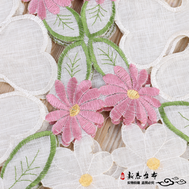 餐桌布艺/台布/桌布实物图