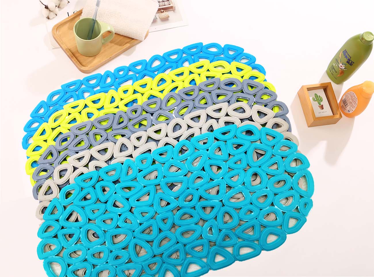 浴室防滑垫 新款太空石 PVC防滑垫 浴室垫 地垫 门垫 浴垫