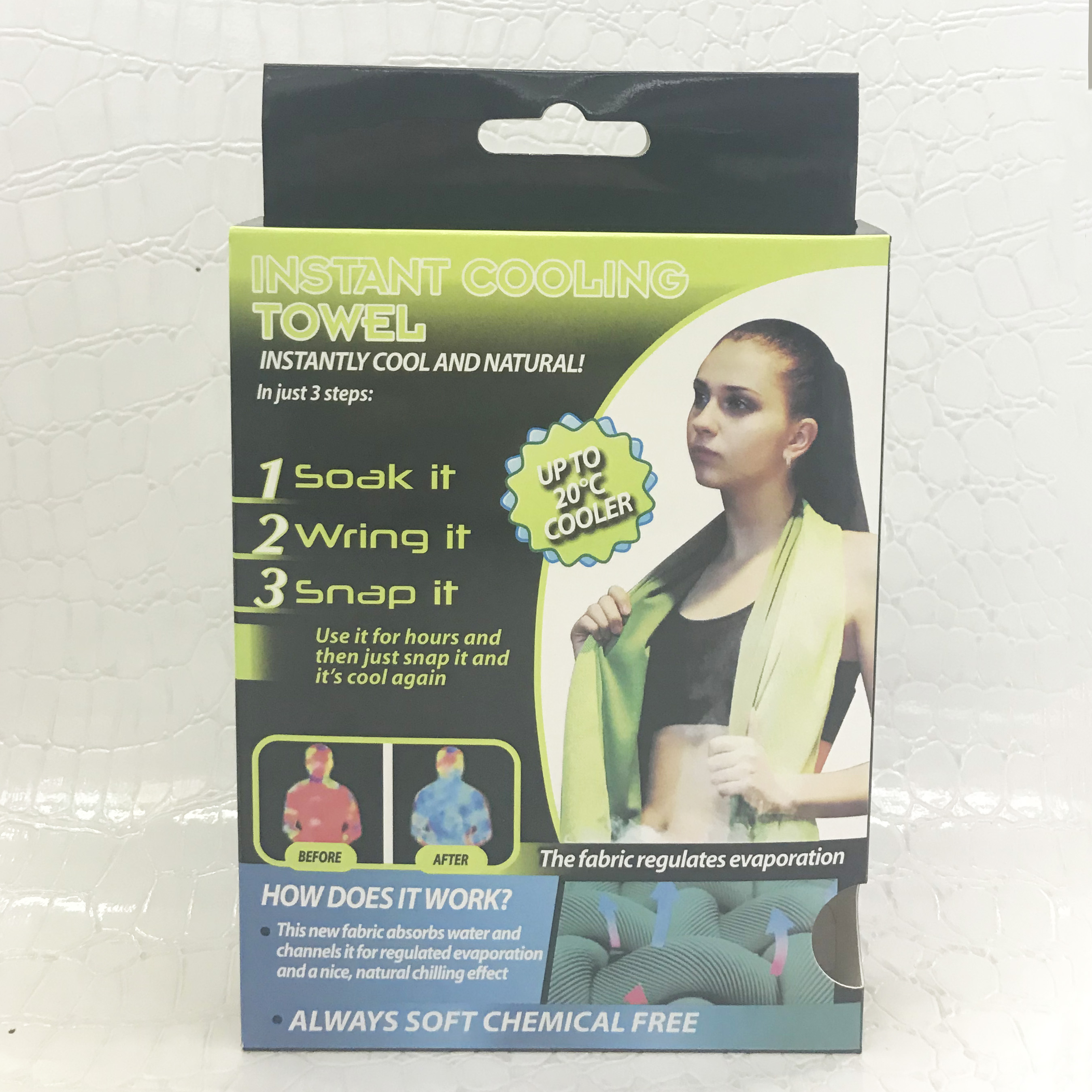 新款夏季超细纤维冰凉巾运动毛巾 降温冷感毛巾健身运动冰毛巾