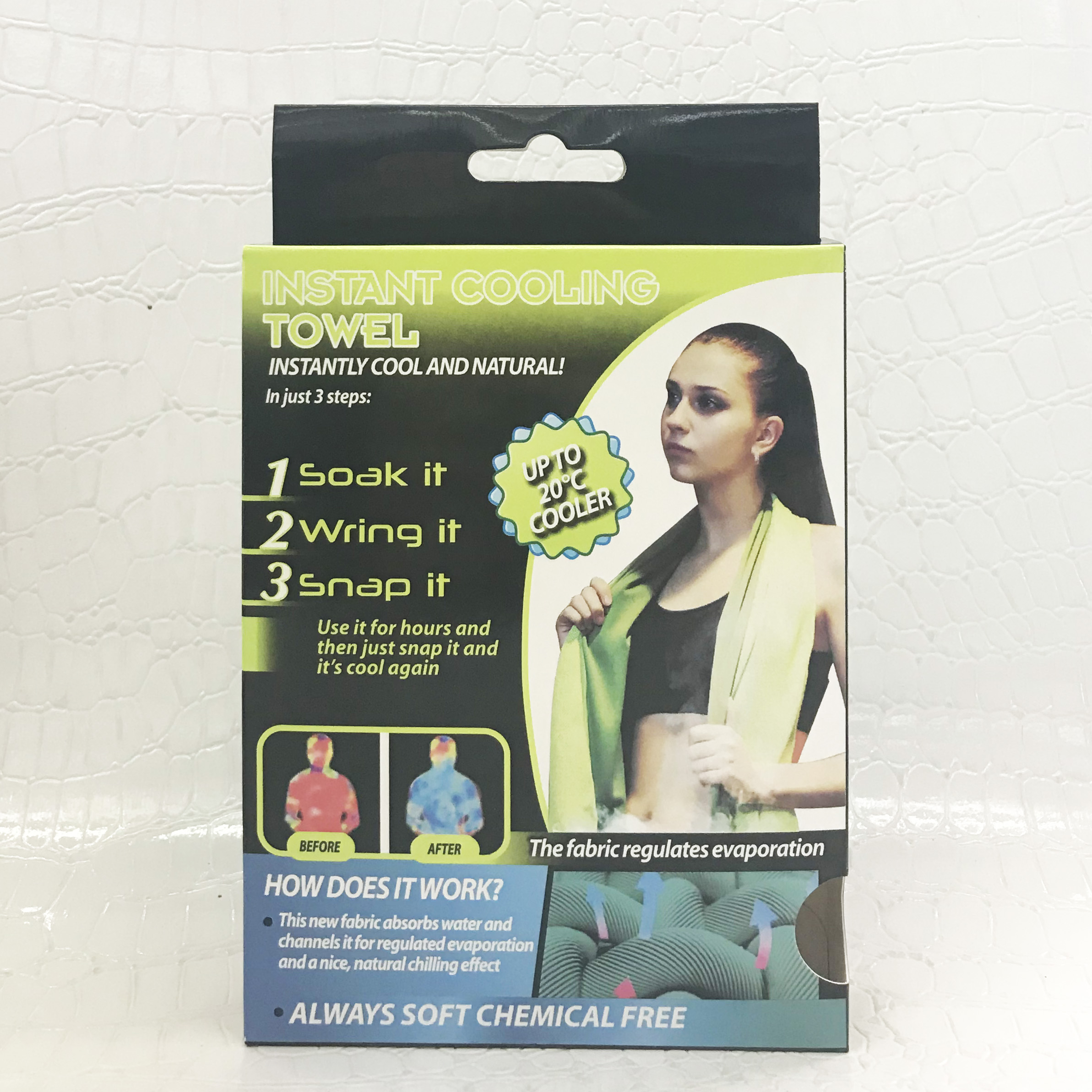 新款夏季健身运动冰毛巾 超细纤维冰凉巾运动毛巾 降温冷感毛巾细节图