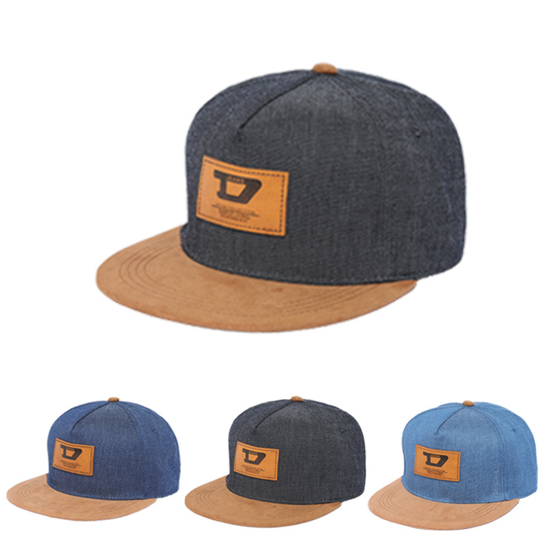 Personality Korean version of fashion baseball cap outdoor personality flat down cap male and female lovers student cap wholesale thumbnail