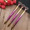 New large diamond pen, colorful electroplated large diamond pen, gradient large diamond pen, metal large diamond pen, large diamond pen details Picture