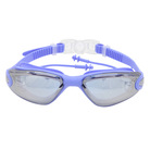 成人新款连体硅胶游泳眼镜 炫酷彩色硅胶泳镜 厂家直销游泳眼镜