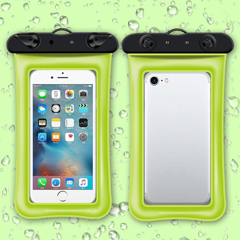 Inflatable Mobile Phone Waterproof Bag New Touch Screen Swimming Transparent Waterproof Mobile Phone Bag Floating Airbag Mobile Phone Waterproof Case Application Scenario