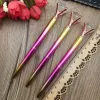 New large diamond pen, colorful electroplated large diamond pen, gradient large diamond pen, metal large diamond pen, large diamond pen Specification image
