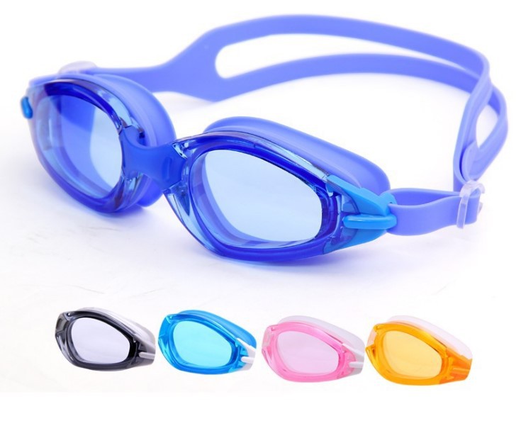 High Definition Waterproof Anti-Fog Anti-Uv Swimming Goggles Big Mirror Circle Frame Swimming Goggles Manufacturers Direct Wholesale