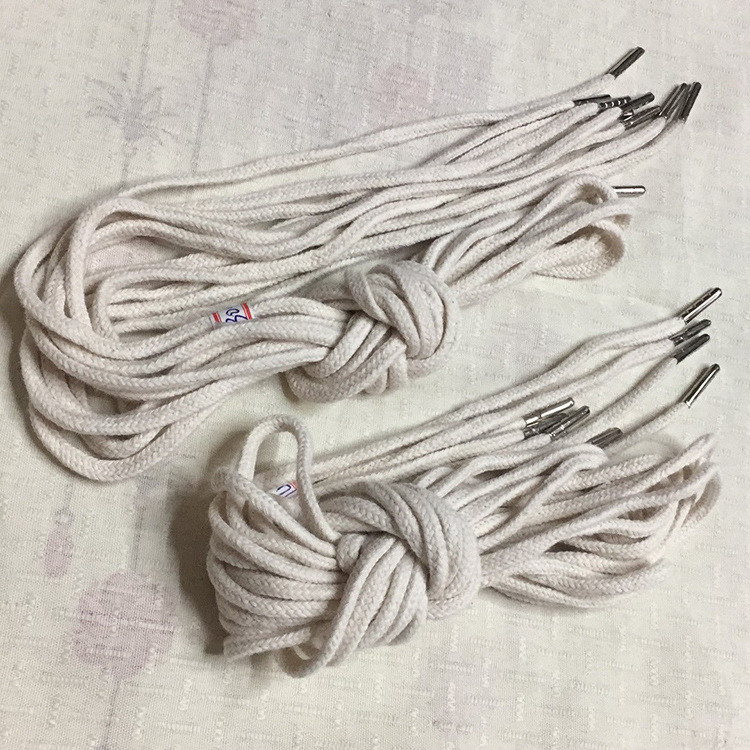 厂家直销 供应16股 纯棉圆绳 3MM、4MM、5mm编织绳 可来样要求定