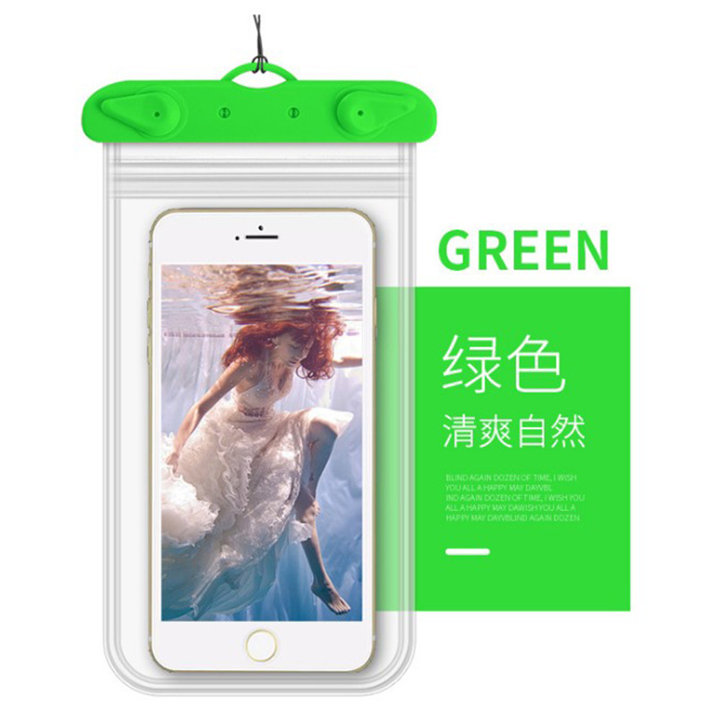 Mobile Phone Waterproof Bag in Use