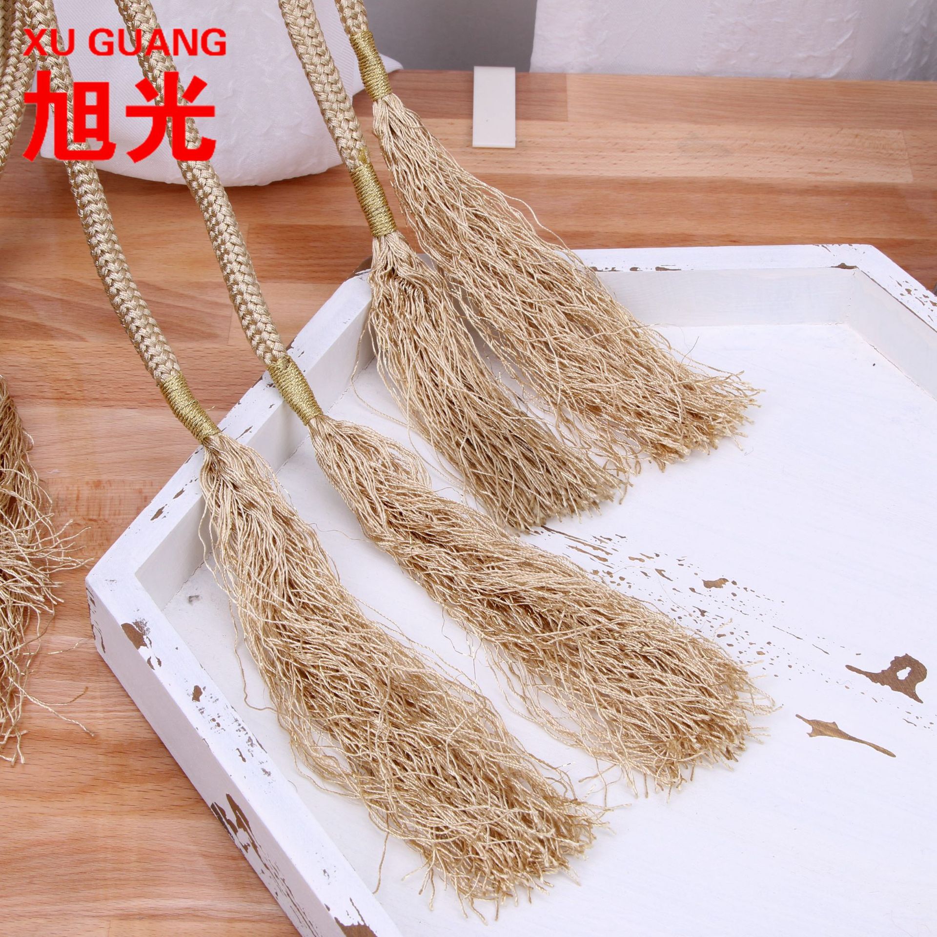 可定制零售 现货腰带两头流苏腰带加金丝腰带 现货秒发 源头厂货产品图