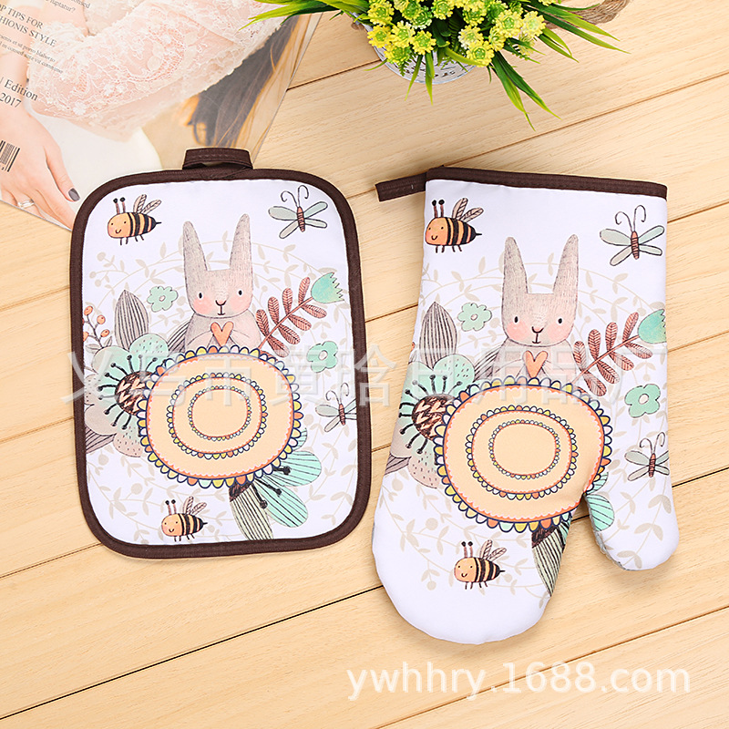 防烫手套硅胶/微波炉隔热产品图