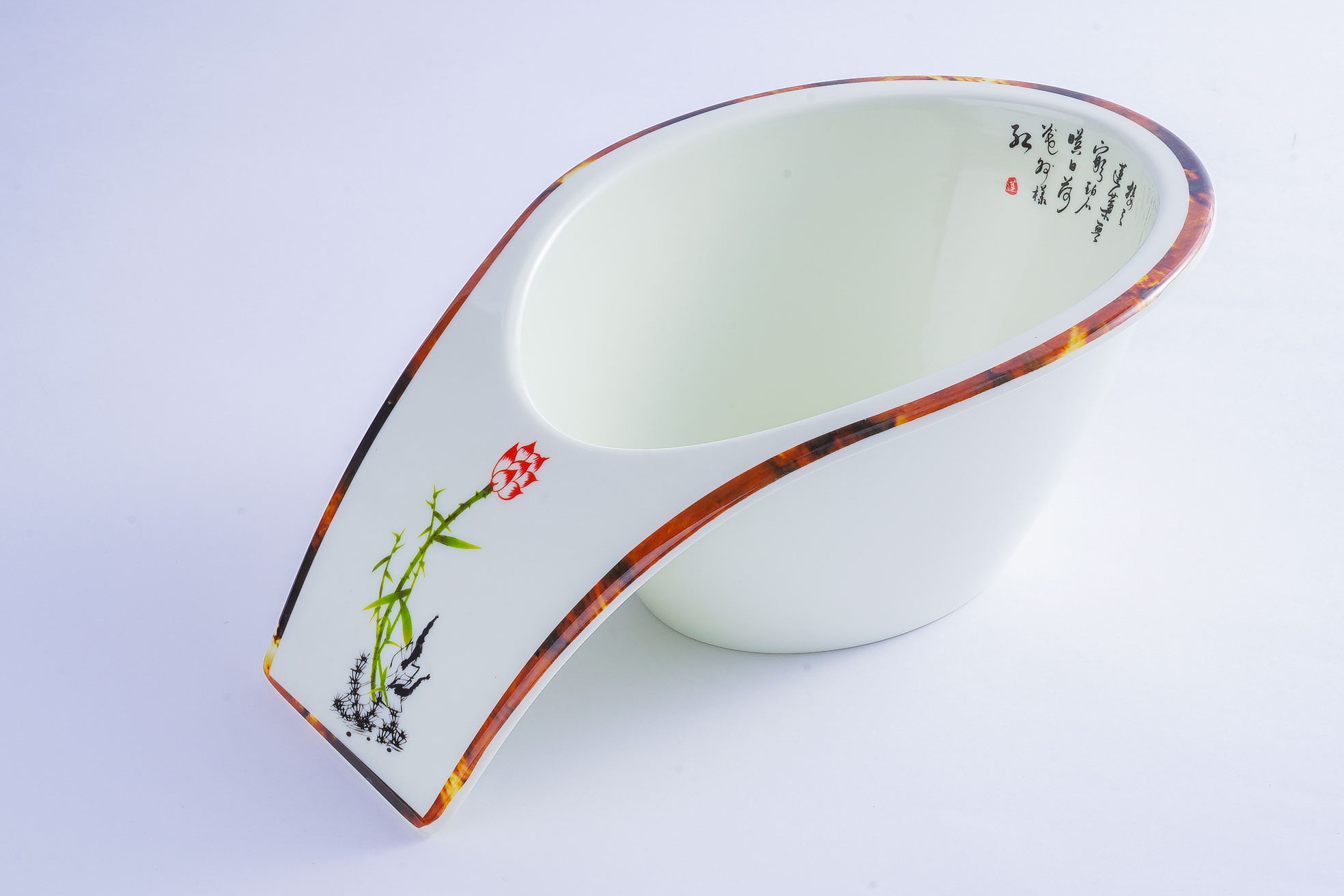 100% melamine product vegetable pail 9536-9