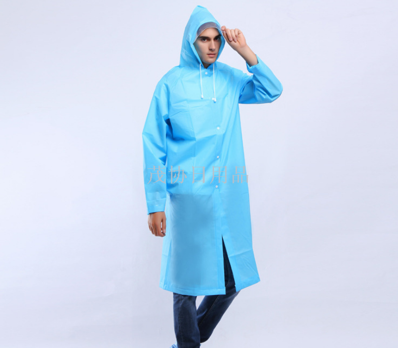 环保材料登山雨衣旅游户外徒步雨衣成人长款登山雨衣产品图