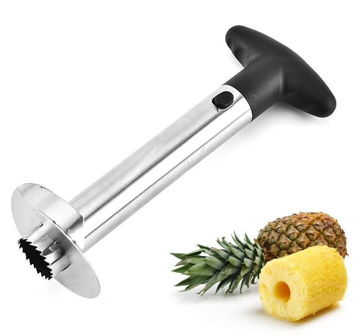 Pineapple slicer不锈钢菠萝抽菠萝切凤梨刀菠萝