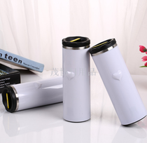 Love touch warm cup couple sensor color changing smart cup stainless steel cup