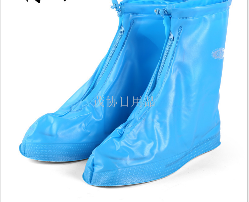 学生雨鞋套耐磨防水鞋套防尘男女儿童防滑雨鞋套细节图