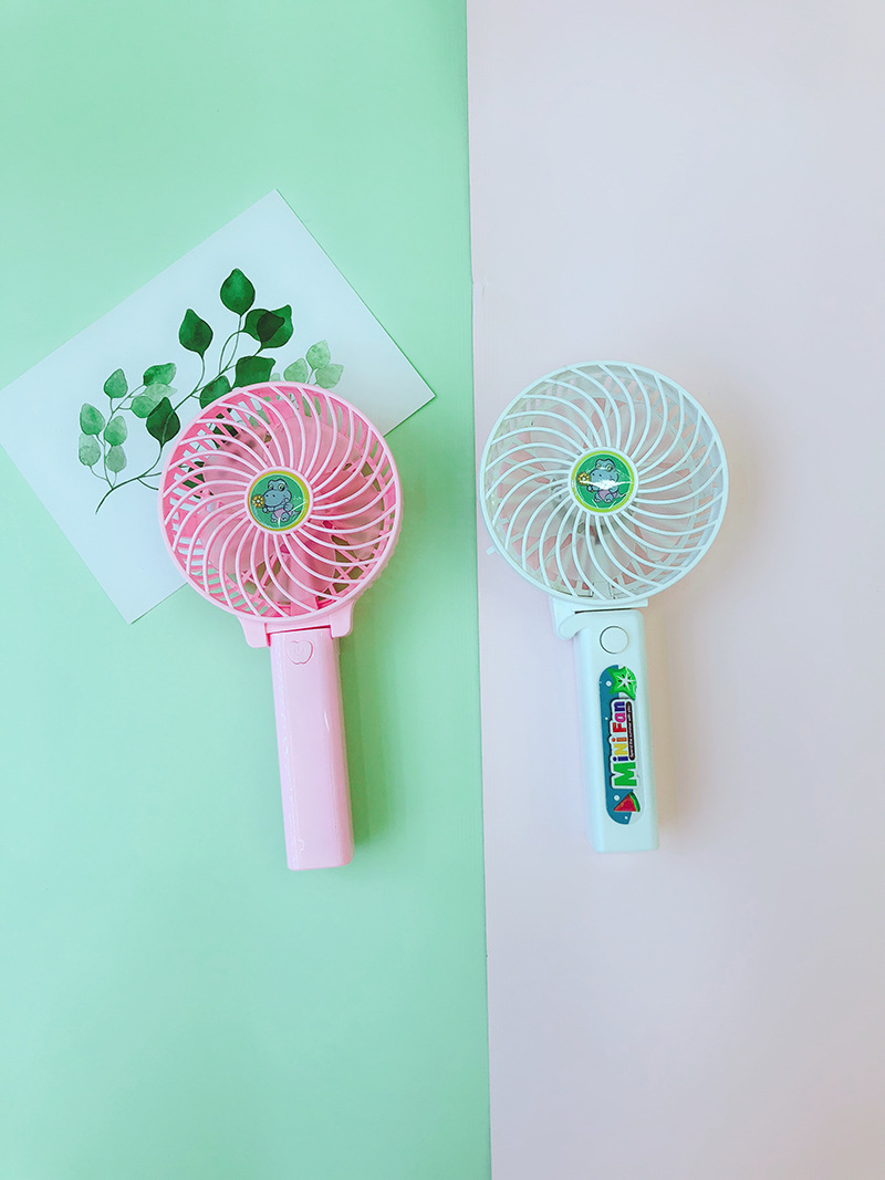 厂家直销迷你手持风扇便携式USB充电风扇装电池风扇