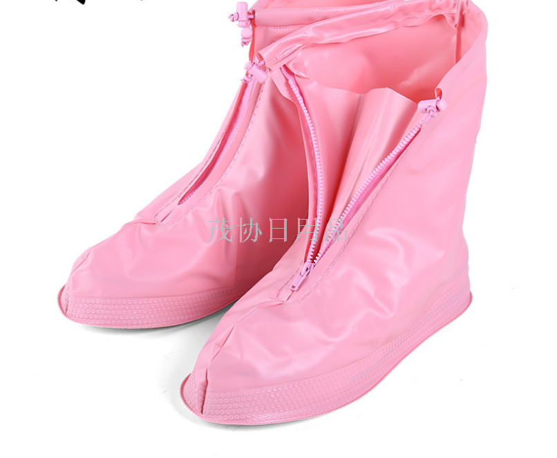 学生雨鞋套耐磨防水鞋套防尘男女儿童防滑雨鞋套产品图